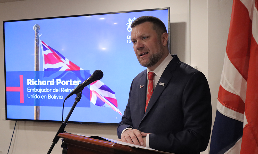 Richard Porter, Embajador de Reino Unido en Bolivia
