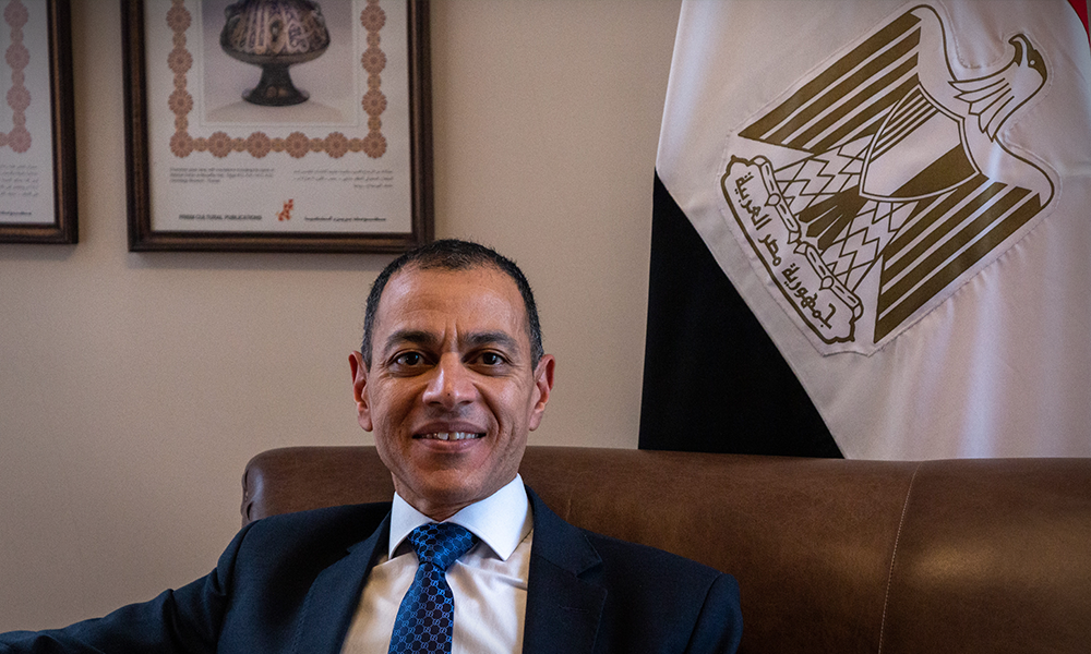Hatem El Nashar, embajador de Egipto en Bolivia