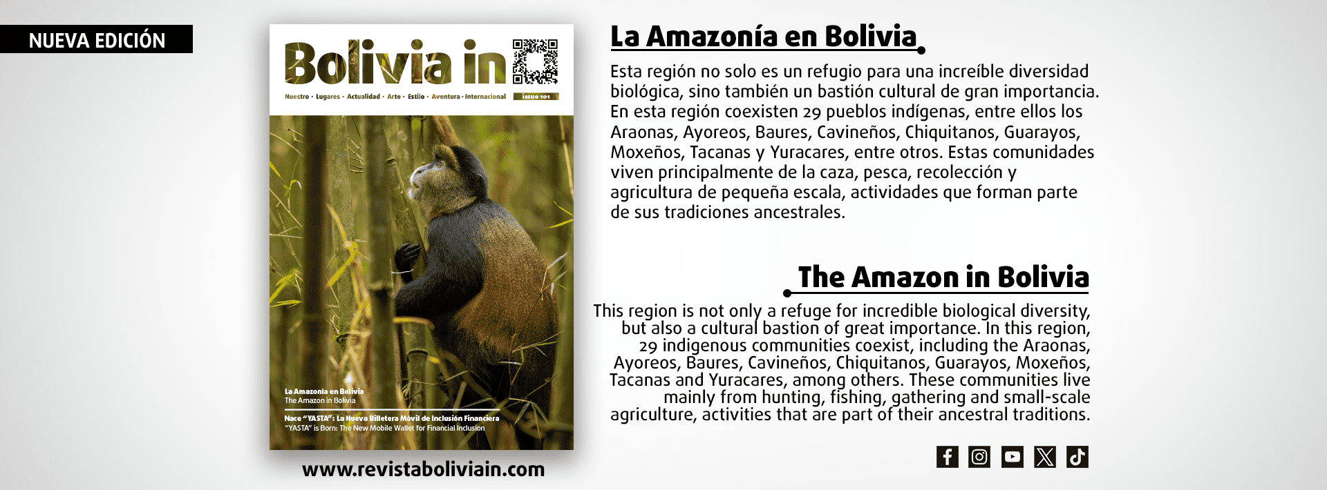 Amazonia boliviana, pueblos indigenas de Amazonas en Bolivia.