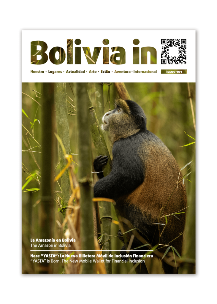 Portada revista Bolivia in